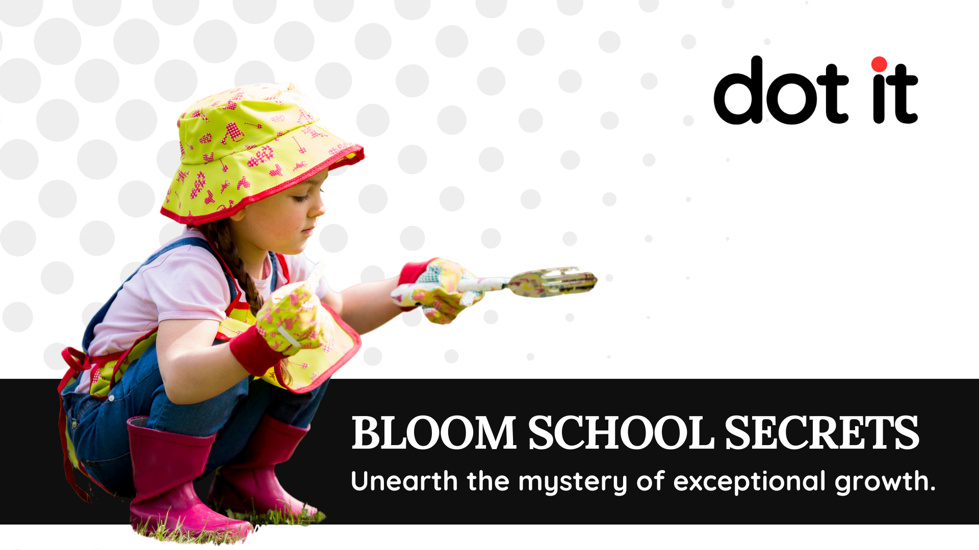 Dot It Bloom School Secrets flyer