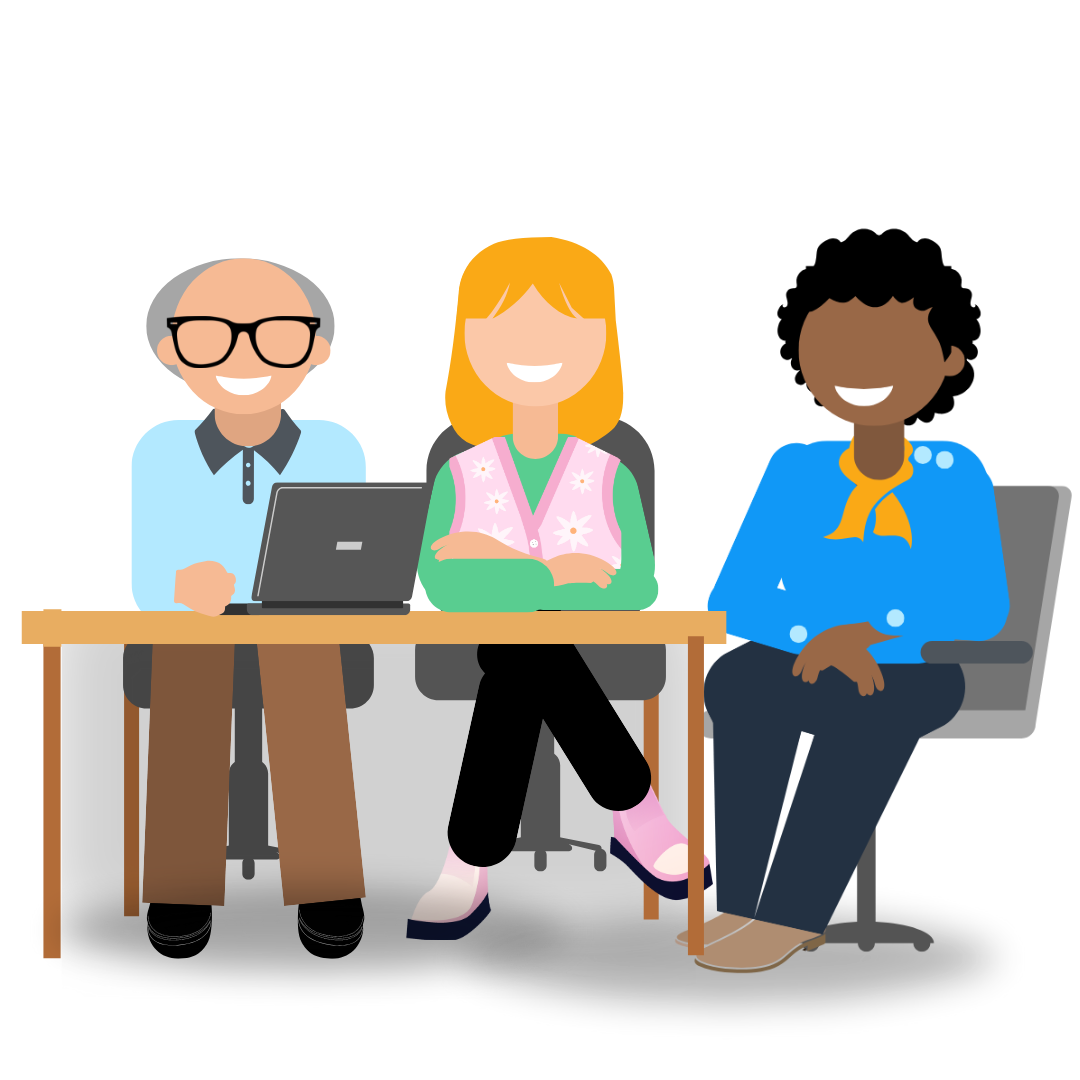 DOT IT Team Illustration