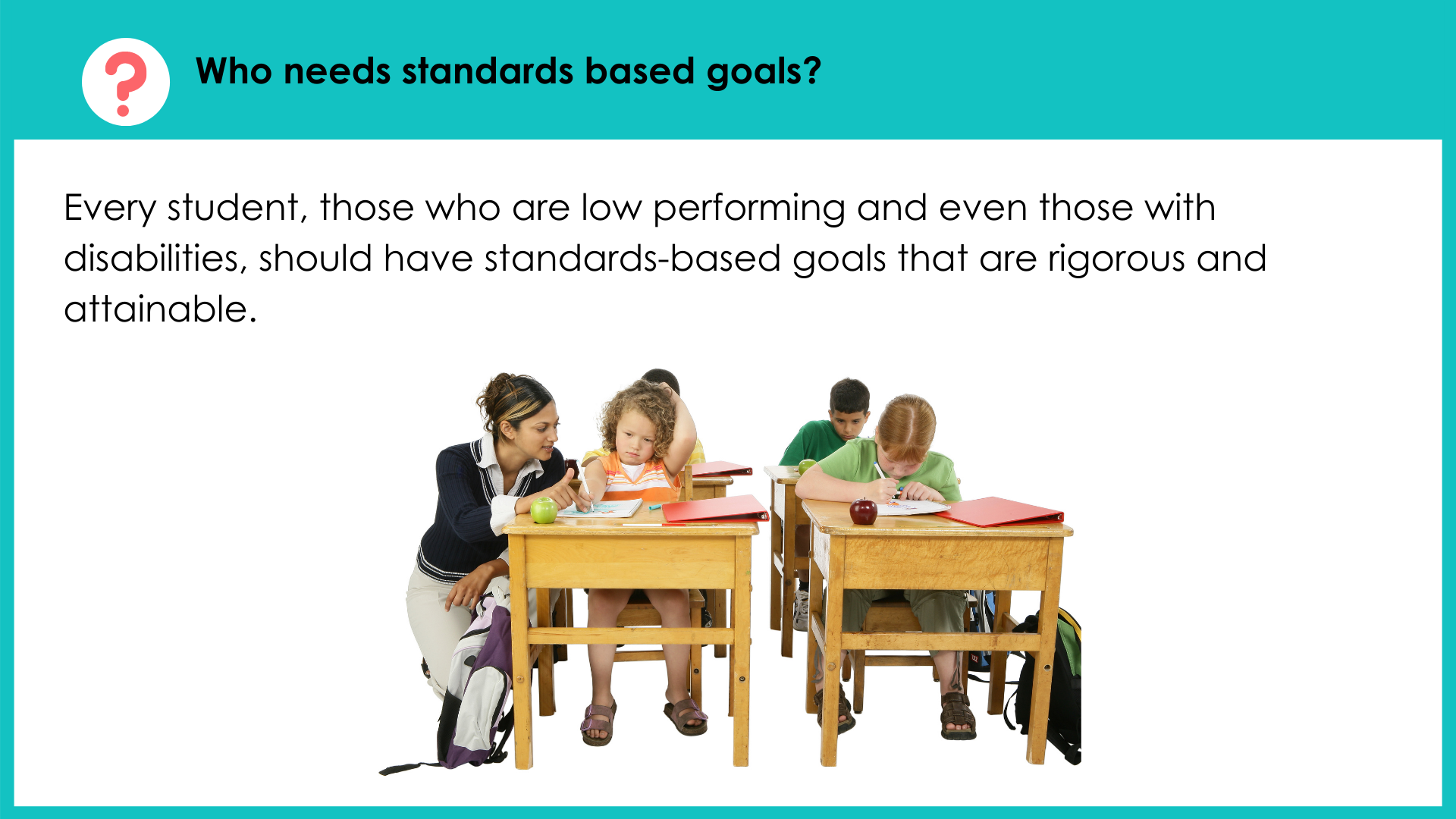 How to Write a StandardsBased Goal Dot It » Blog Archive