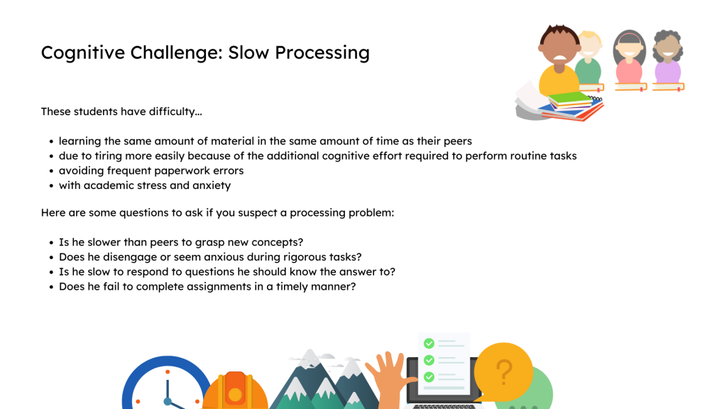 Connecting With Students Who Process Slowly